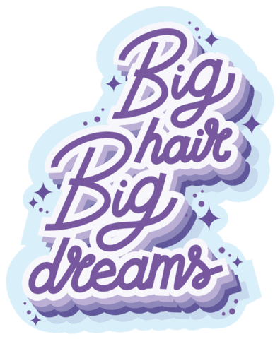 Hair Dreams Sticker by AndrelonNL