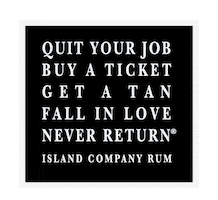 Quit Your Job Sticker by Island Company Rum