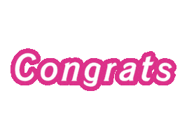 Pink Text Sticker by AJ Yates Inc.