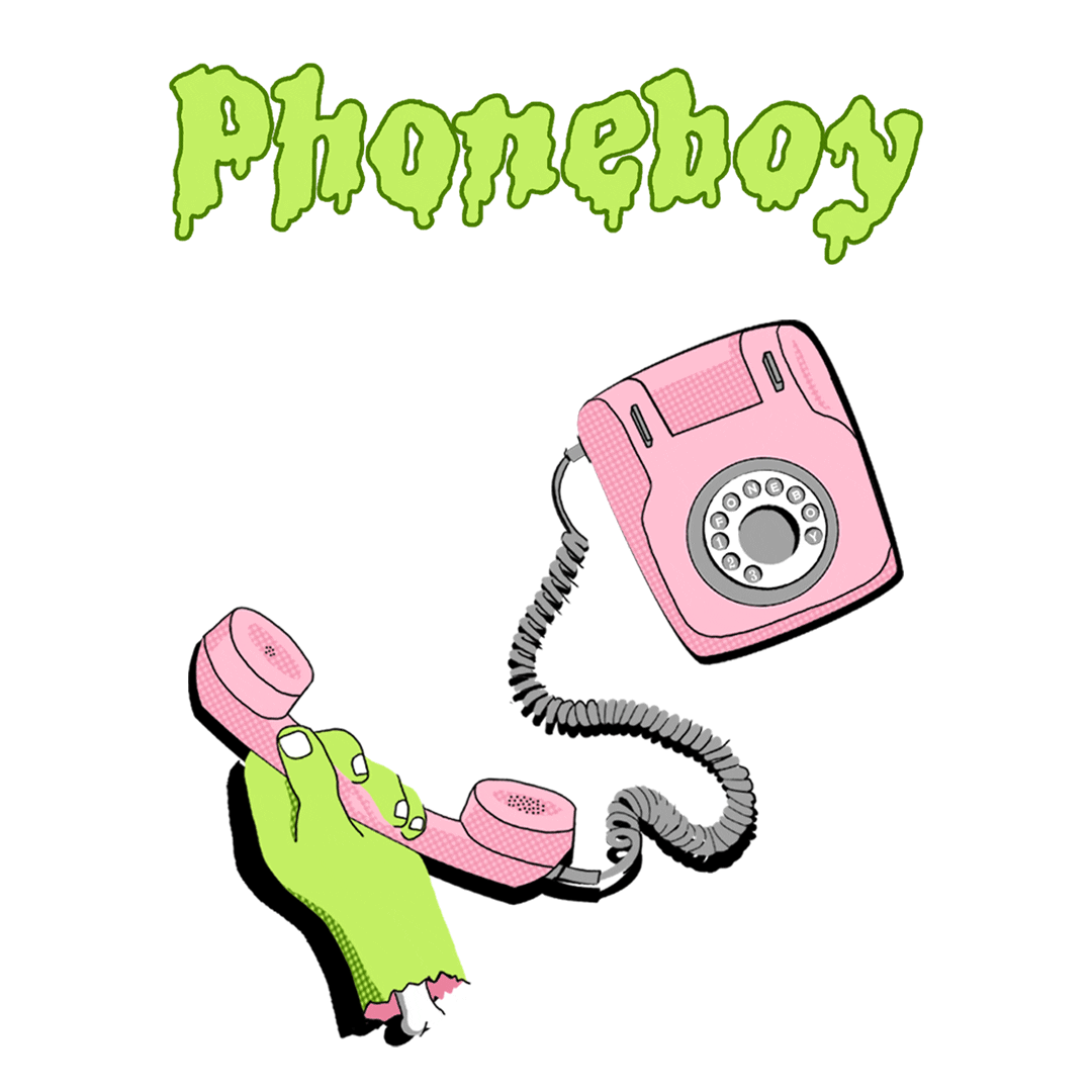 Halloween Call Sticker by Phoneboy