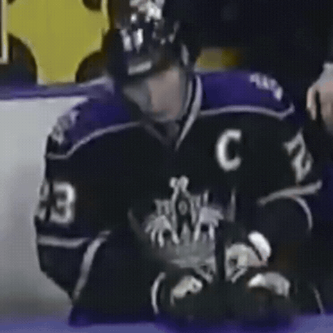 La Kings Water Bottle Fail GIF
