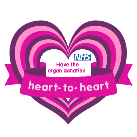 Organdonor Sticker by NHS Organ Donation