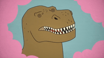 t-rex rex GIF by Cartoon Hangover