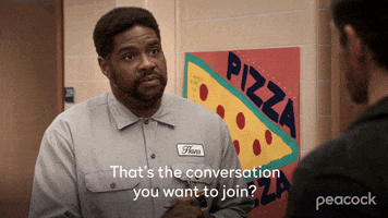 Conversation Join GIF by PeacockTV