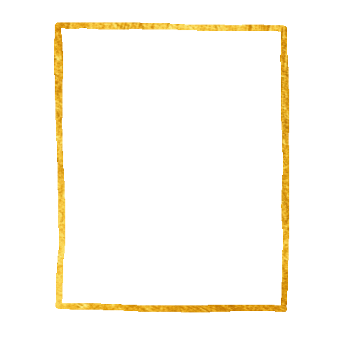Gold Frame Sticker for iOS & Android | GIPHY