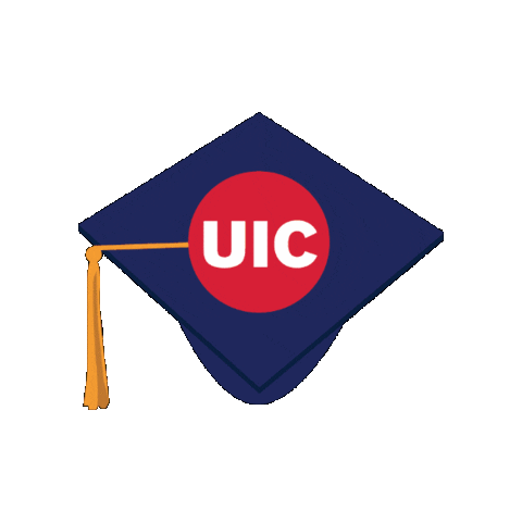 University Of Illinois Chicago Graduation Sticker by thisisuic