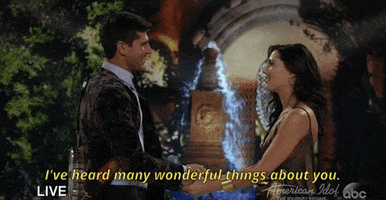 season 22 ive heard many wonderful things about you GIF by The Bachelor