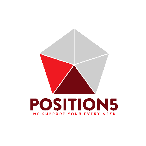 Position Five Singapore Sticker