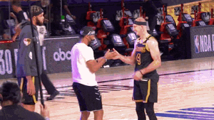 Los Angeles Lakers Hug GIF by NBA G League