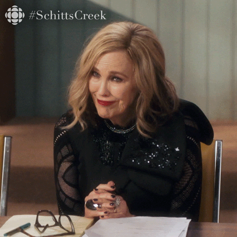 Go Schitts Creek GIF by CBC - Find & Share on GIPHY