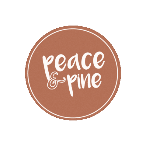 peaceandpineevents Sticker