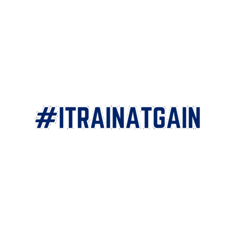 Itrainatgain Sticker by Gain Strength and Conditioning