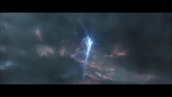 Landing Thor Ragnarok GIF