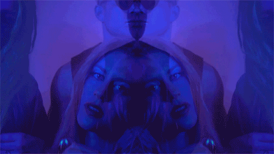 holographic aestheitcs gif