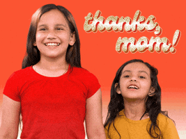 Mothers Day Thank You GIF by GIPHY Studios 2021