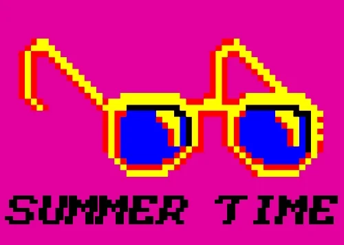 Pixel Summer GIF
