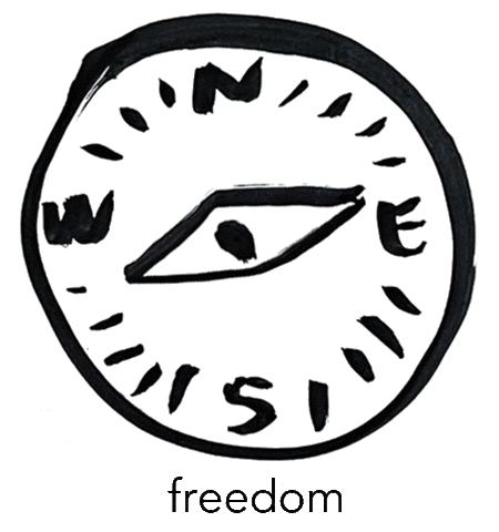 Freedom App Sticker