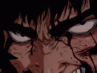 Ugly Crying Anime Gif, HD Png Download - vhv
