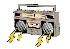 Radio Musica Sticker by afabula