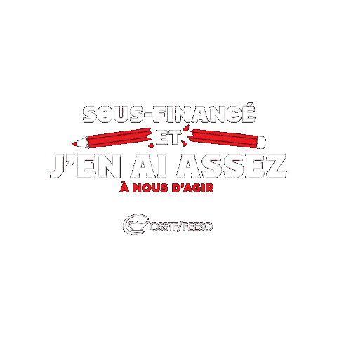 OSSTF/FEESO Sticker