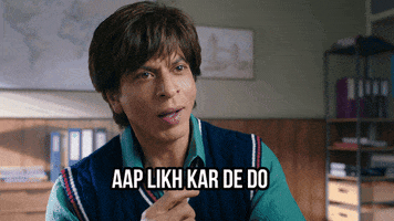 Shah Rukh Khan What GIF by Red Chillies Entertainment