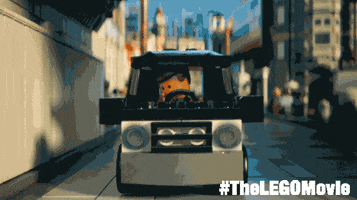 film driving GIF by The LEGO Movie
