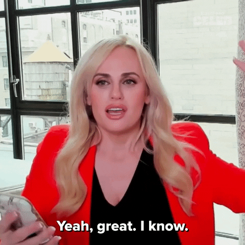 Im Old Rebel Wilson GIF by BuzzFeed