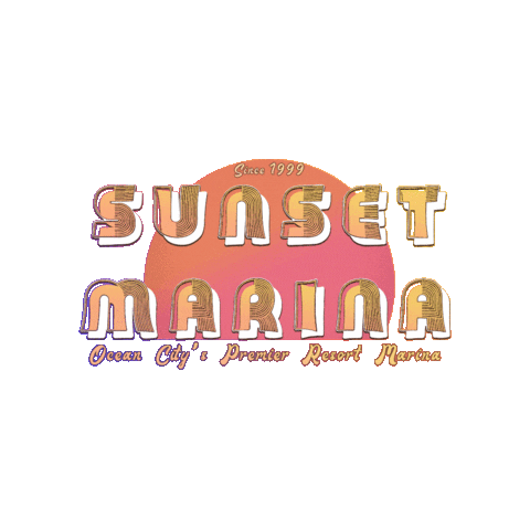 Ssm Sticker by Ocean City Sunset Marina
