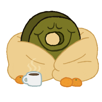 Relaxed Coffee Sticker