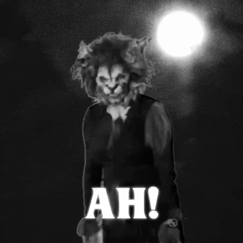 Scared Vintage GIF by Modern Monsters