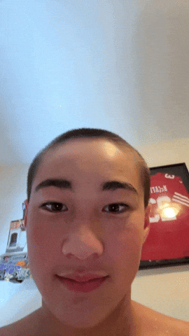 Bald Head Buzz GIF