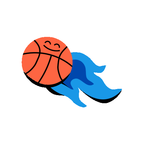 Basketball Sticker by The Yellow Tulip Project