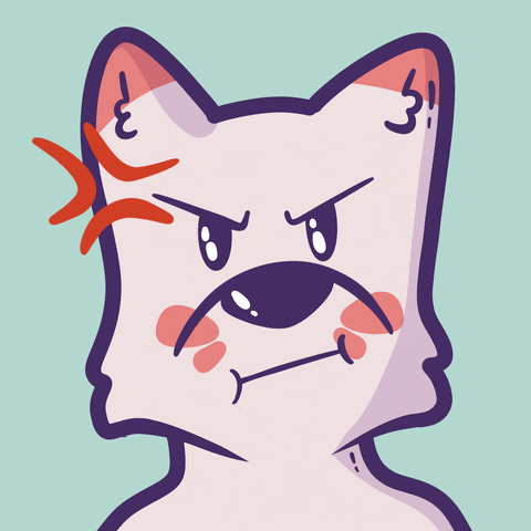 Angry Fox GIF