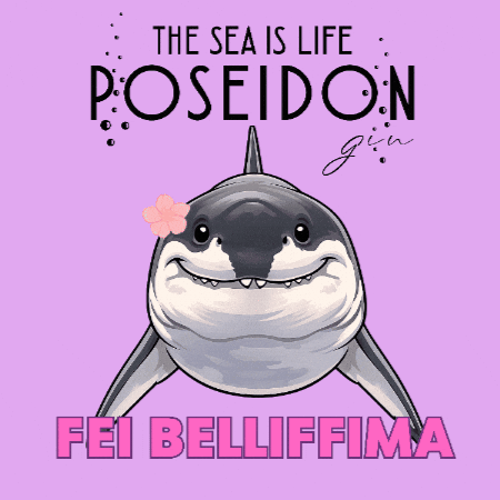 Shark Bella GIF by The Sea is Life Poseidon GIn