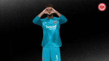 Kevin Trapp Love GIF by Eintracht Frankfurt
