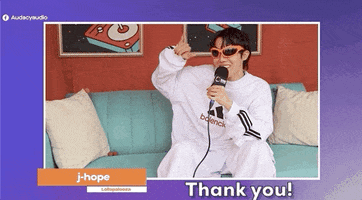 J-Hope Thank You GIF by Audacy