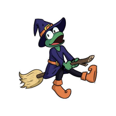 Halloween Witch Sticker by Preston Automotive Group