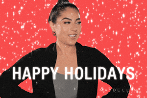 Christmas Beauty GIF by Maybelline