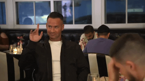 Episode 12 Waving Hi GIF by Jersey Shore Family Vacation - Find & Share on GIPHY