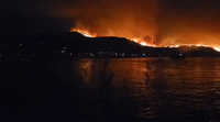 British Columbia Wildfires Threaten Thousands of Homes Near West Kelowna