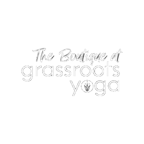 grassroots yoga Sticker