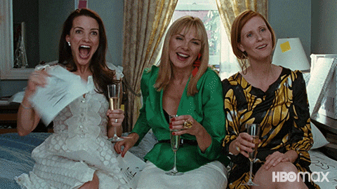 Approve Samantha Jones GIF by Max - Find & Share on GIPHY