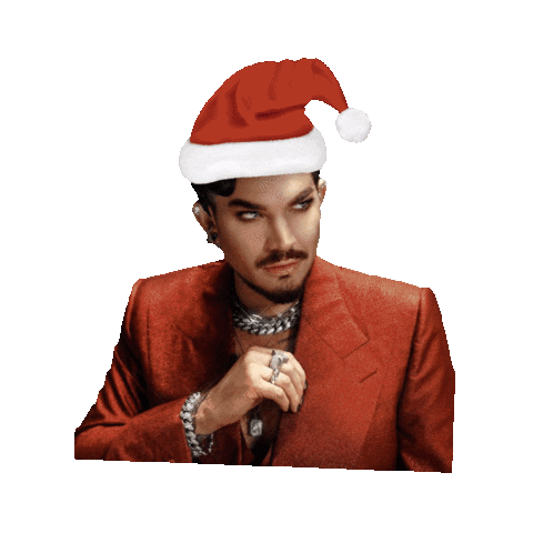 Merry Christmas Sticker by Adam Lambert