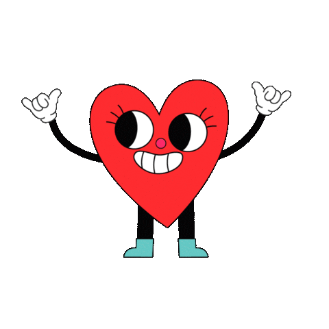 Happy Heart Sticker