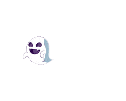 Boo Sticker by Spirit Digital Agency