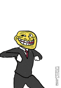 Troll Face Goes Crazy GIF - Troll Face Goes Crazy - Discover