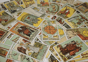 chatty gypsy cards GIF
