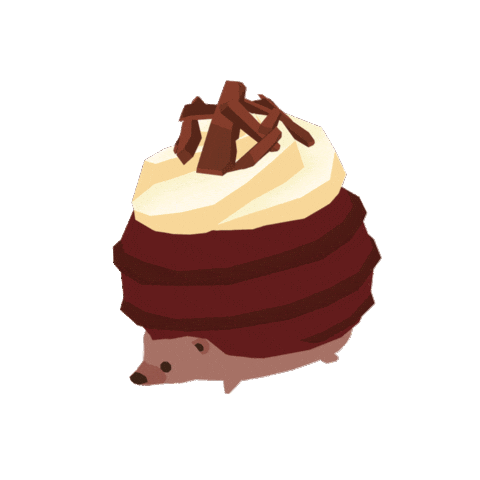 Hedgehog Forester Sticker