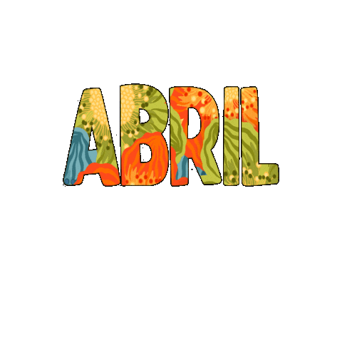 Abril Sticker