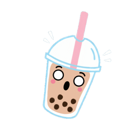 Boba Omg Sticker by theweebean